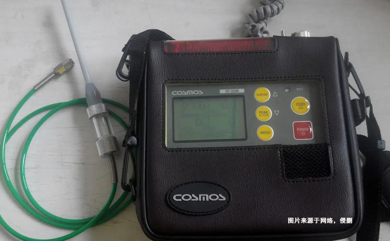 Customs declaration documents for imported gas detection instruments from Japan